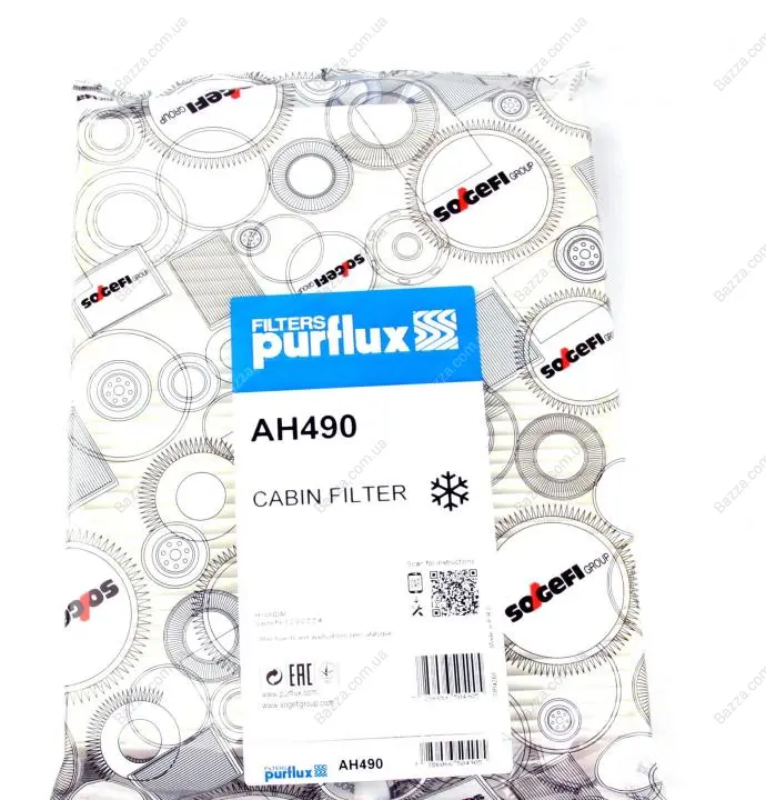 Фільтр салону Purflux AH490 (фото 1)