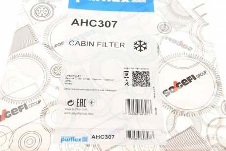 Фільтр салону purflux AHC307