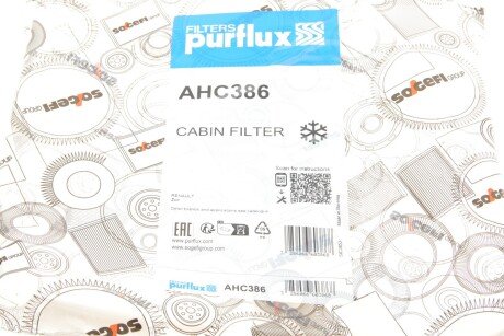 Фильтр салона purflux AHC386