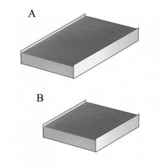 Фiльтр салону вугiльний 2шт ZN purflux AHC215
