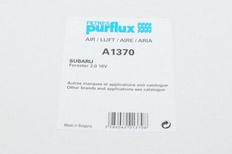 Фильтр воздушный purflux A1370