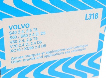 Масляный фильтр purflux L318