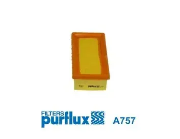 PURFLUX Фильтр воздушный вставка FIAT Panda, Uno LANCIA Y10 Purflux A757