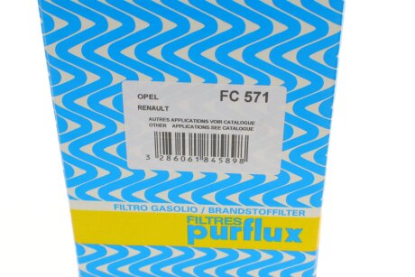 Топливный фильтр purflux FC571