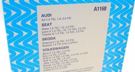 Воздушный фильтр purflux A1168