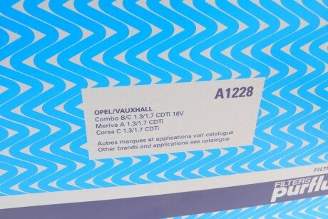 Воздушный фильтр purflux A1228