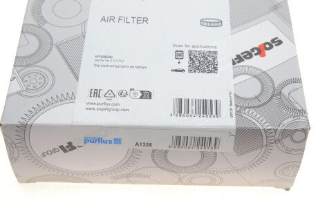 Воздушный фильтр purflux A1328