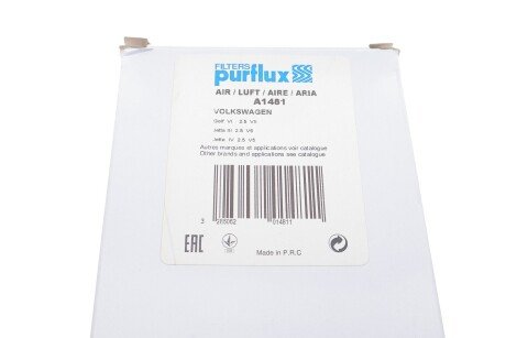 Воздушный фильтр purflux A1481