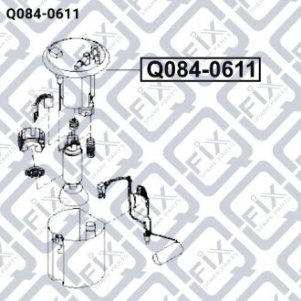 Фільтр паливний q-FIX Q0840611