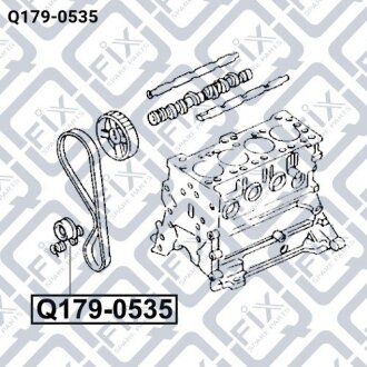 Ролик грм q-FIX Q1790535