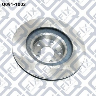 Передний тормозной диск q-FIX Q0911003