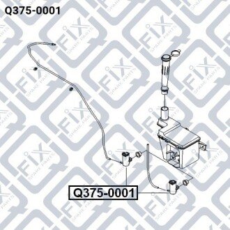 Моторчик (насос) омывателя q-FIX Q3750001