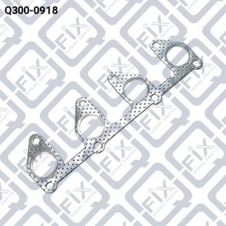 Прокладка выпускного коллектора q-FIX Q3000918 на Опель Корса б