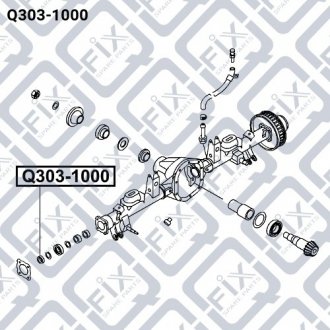 САЛЬНИК ПРИВОДА q-FIX Q3031000