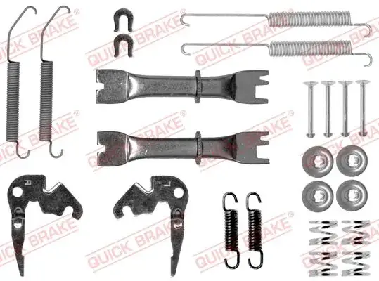 Монтажний комплект колодки Quick Brake 1050033S (фото 1)