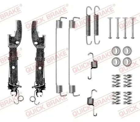 Комплект пружинок колодок стояночного гальма Quick Brake 1050819S (фото 1)