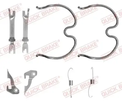 Комплект пружинок колодок стояночного гальма quick brake 1050837S