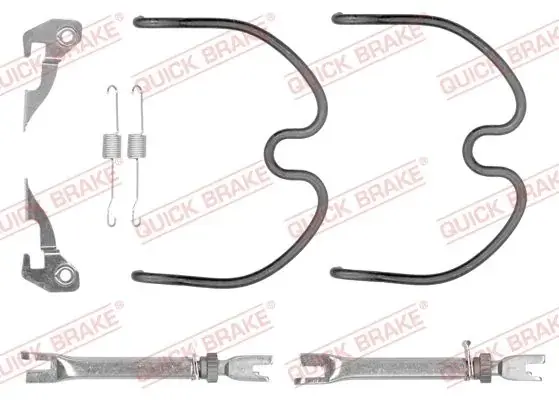 Комплект пружинок колодок стояночного гальма Quick Brake 1050872S (фото 1)