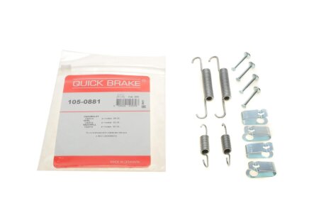 Р/к барабанних гальм. колодок quick Brake 1050881 на Опель Антара