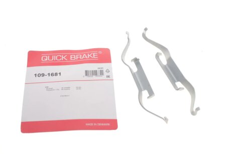 Монтажний к-кт гальмівних колодок quick Brake 1091681