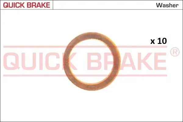 Комплект шайб мідних quick brake 321810K