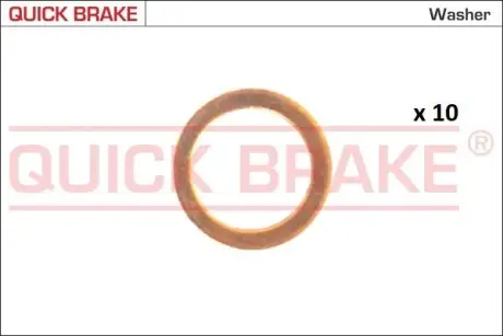 Комплект шайб мідних quick brake 321810K