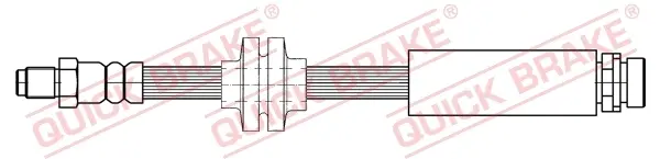 Гальмівний шланг Quick Brake 32.416 (фото 1)