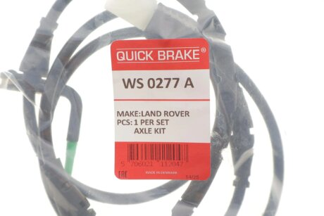Гальмівні аксесуари quick Brake WS0277A