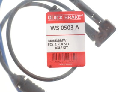 Датчик зносу,гальм.колодки quick Brake WS0503A