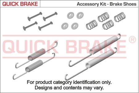 Комплект пружинок колодок ручного гальма quick Brake 105-0825 на Мазда Мпв