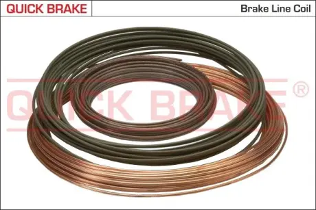 1970 CU QUICK BRAKE Гальмівна трубка мідь довж.5м, діам. 8 мм quick brake 1970CU