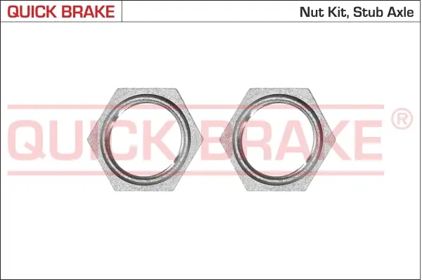 QUICK BRAKE Гайки для ступиці quick brake 9802K