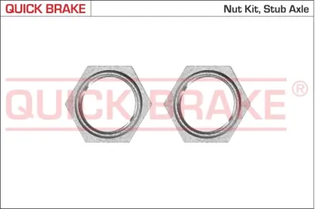 QUICK BRAKE Гайки для ступиці quick brake 9802K