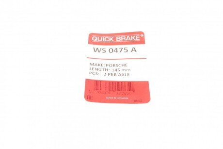Датчик зносу гальмівних колодок quick Brake WS0475A