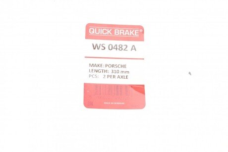 Датчик зносу гальмівних колодок quick Brake WS0482A