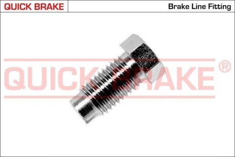 Фітинг гальмівної трубки quick Brake G