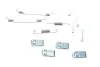 Колодки ручного (стоячого) гальма Quick Brake 1050019 (фото 3)