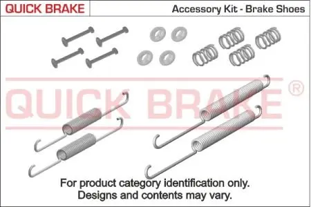 Колодки ручного (стоячого) тормоза quick brake 1050507