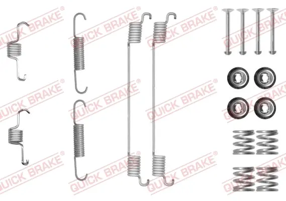 Колодки ручного (стоячого) тормоза quick brake 105-0889