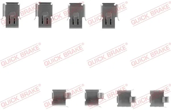 Колодки ручного (стоячого) гальма Quick Brake 109-1171 (фото 1)