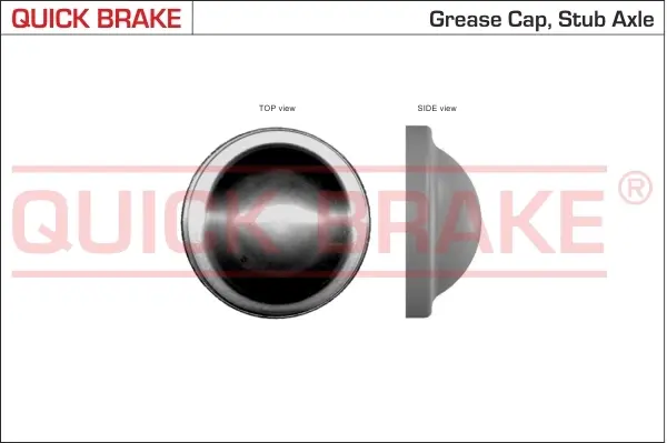 Кришка ступиці quick brake 9829