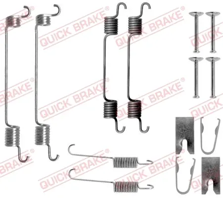 Монтажний к-кт гальмівних колодок quick brake 105-0797