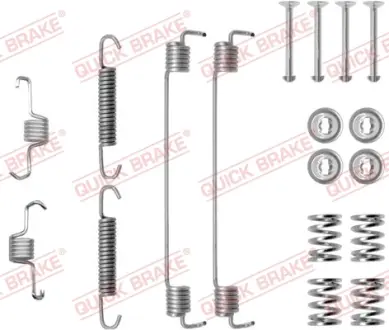 Монтажний к-кт гальмівних колодок quick brake 105-0819