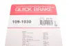 Монтажний к-кт гальмівних колодок quick brake 1091030