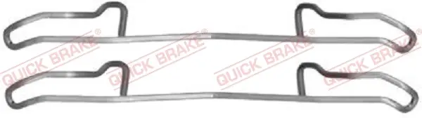 Монтажний к-кт гальмівних колодок Quick Brake 109-1100 (фото 1)