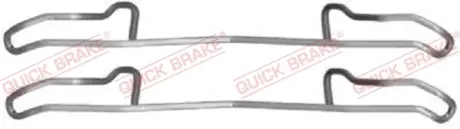 Монтажний к-кт гальмівних колодок quick brake 109-1100