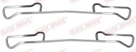 Монтажний к-кт гальмівних колодок Quick Brake 109-1150