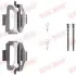 Монтажний к-кт гальмівних колодок quick brake 109-1225