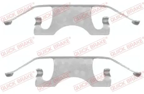 Монтажний к-кт гальмівних колодок quick brake 109-1640