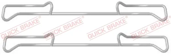 Монтажний к-кт гальмівних колодок quick brake 109-1678